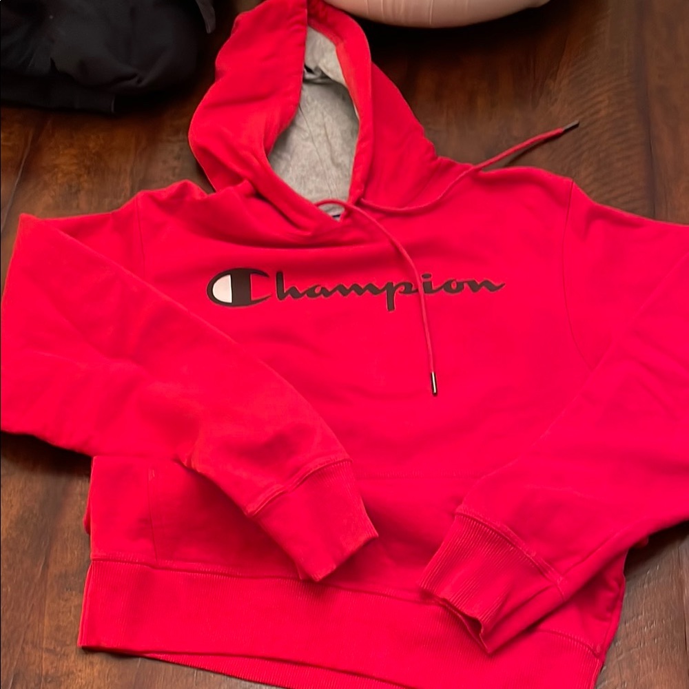Champion Red Hoodie